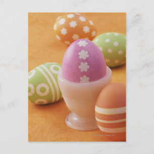 Cartes Pour Fêtes Annuelles Cinq oeufs de pâques