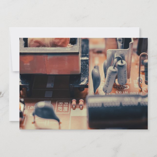 Cartes Pour Fêtes Annuelles circuit (Devant)