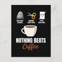Ciseaux de papier rocher Rien ne bat le café