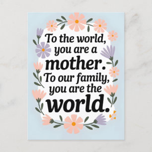 Cartes Pour Fêtes Annuelles Citation de la Fête des Mères de la Meilleure Mama