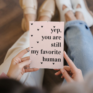 Cartes Pour Fêtes Annuelles Citation romantique moderne