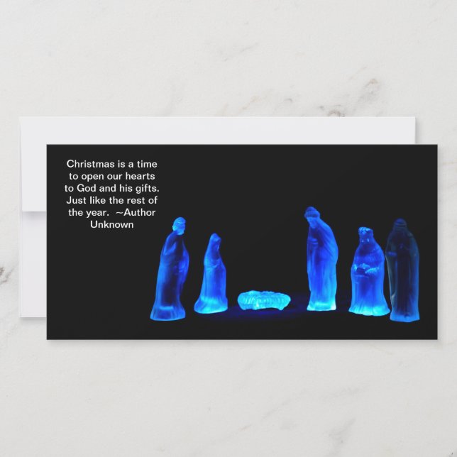 Cartes Pour Fêtes Annuelles Citations de Noël 5 (Devant)