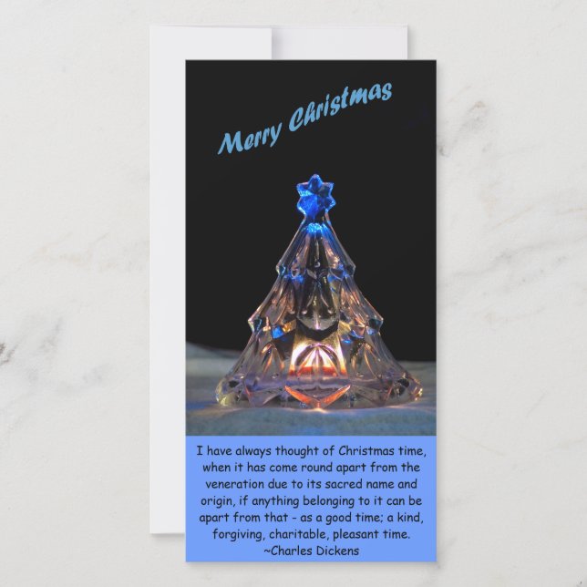 Cartes Pour Fêtes Annuelles Citations de Noël 6 (Devant)