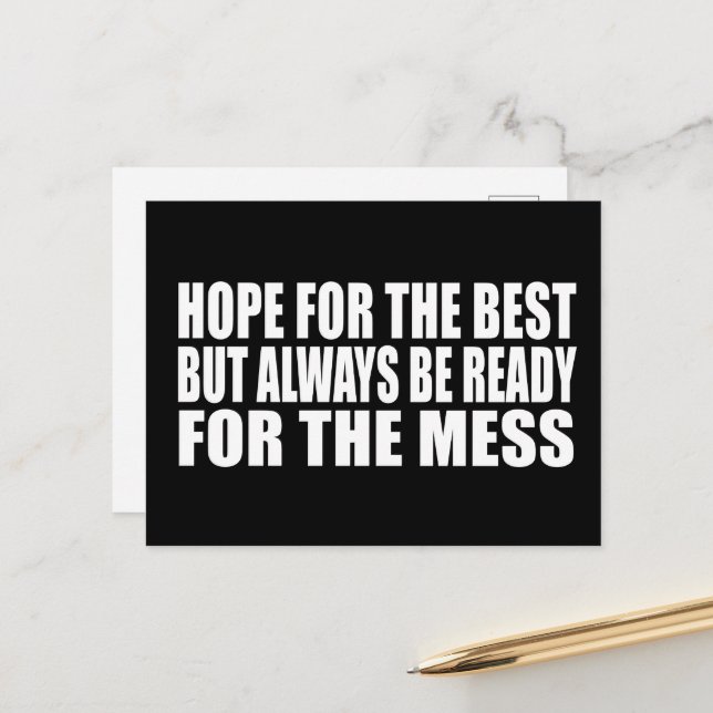 Cartes Pour Fêtes Annuelles Citations drôles et sarcastiques célèbres (Devant/Arrière en situation)