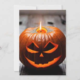 Cartes Pour Fêtes Annuelles Citrouille d'Halloween