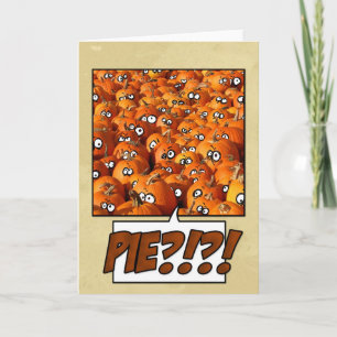 Cartes Pour Fêtes Annuelles Citrouilles