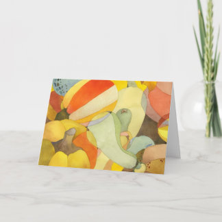 Cartes Pour Fêtes Annuelles Citrouilles de Thanksgiving