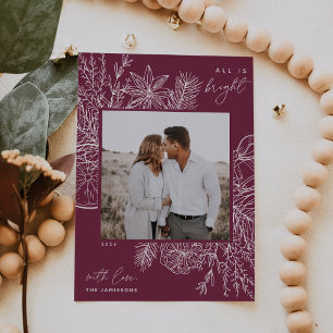 Cartes Pour Fêtes Annuelles Citrus et épices Tout est brillant Photo Holiday