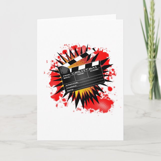 Cartes Pour Fêtes Annuelles Clapet de Noël (Devant)