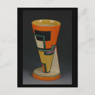 Cartes Pour Fêtes Annuelles Clarice Cliff Art Déco Football YO Vase