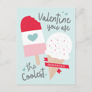 Cartes Pour Fêtes Annuelles Classe la plus froide Valentine