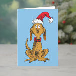 Cartes Pour Fêtes Annuelles Classic The Grinch | Max - Santa Hat<br><div class="desc">Les vacances ne seront pas complètes sans The Grinch ! COMMENT THE GRINCH STOLE CHRISTMAS est l'histoire classique d'une ville appelée Who-ville et comment l'esprit de Noël peut fondre même les coeurs les plus froids.</div>