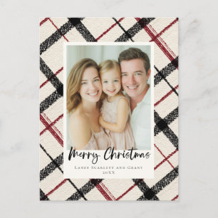 Cartes Pour Fêtes Annuelles Classique de Noël pâle