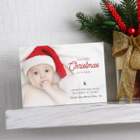 Classique Notre Première Noël En Tant Que Famille
