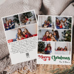 Cartes Pour Fêtes Annuelles Classique Simple Joyeux Noël Vertical 8 Photo<br><div class="desc">Célébrez la saison avec cette carte unique, simple Joyeux Noël vertical 8 photo de vacances avec une touche de charme vintage. Le design minimaliste présente une élégante palette de couleurs rouge et verte, évoquant l'esprit cosy de l'hiver. Son attrait moderne et ludique, associé à la formulation traditionnelle, crée un équilibre...</div>