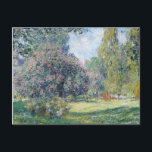 Cartes Pour Fêtes Annuelles Claude Monet<br><div class="desc">Claude Monet - Parc Monceau,  Paris 1876</div>