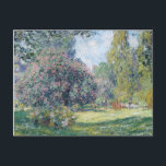 Cartes Pour Fêtes Annuelles Claude Monet<br><div class="desc">Claude Monet - Parc Monceau,  Paris 1876</div>