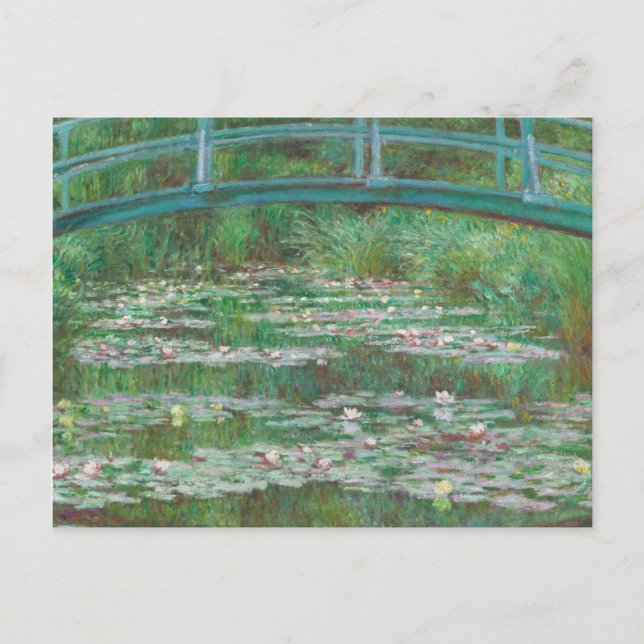 Cartes Pour Fêtes Annuelles Claude Monet - La passerelle japonaise (Devant)