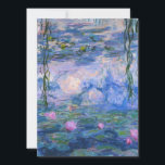 Cartes Pour Fêtes Annuelles Claude Monet - Lys à eau, 1916<br><div class="desc">Claude Monet - Lys à eau,  1916</div>