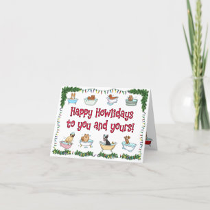 Cartes Pour Fêtes Annuelles Cleanest Pup LLC