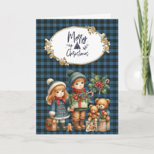 Cartes Pour Fêtes Annuelles Clergy Original Tartan écossais