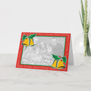 Cartes Pour Fêtes Annuelles cloches de Noël