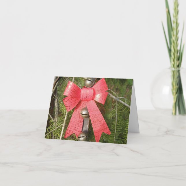 Cartes Pour Fêtes Annuelles "Cloches, vaches et bouges !" (Devant)