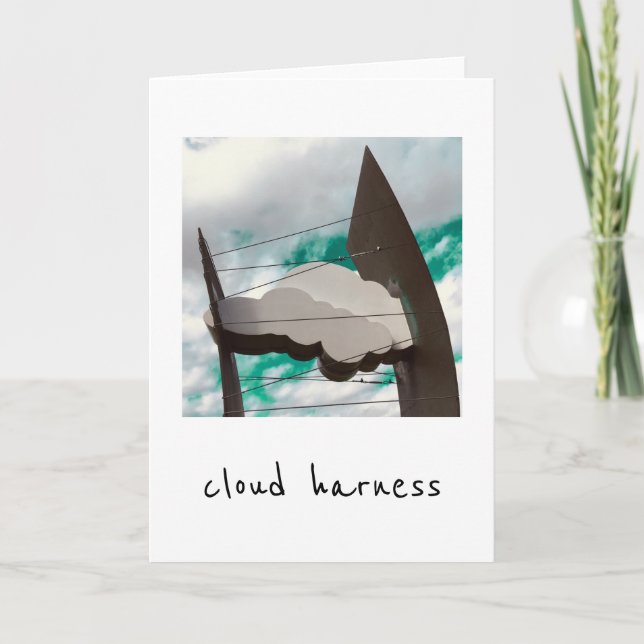 Cartes Pour Fêtes Annuelles Cloud Harness par Matt Kargol (Devant)