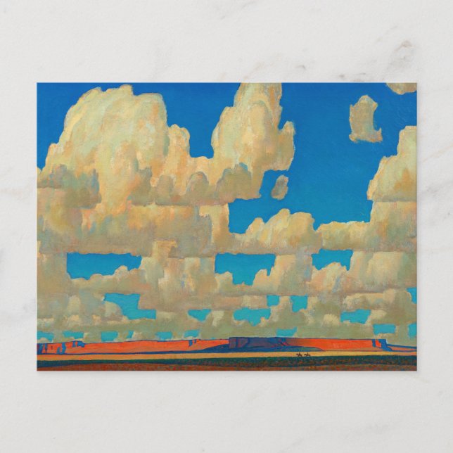 Cartes Pour Fêtes Annuelles Cloud World par Maynard Dixon (Devant)
