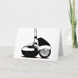 Cartes Pour Fêtes Annuelles Club de golf de Noël et bal