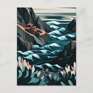 Cartes Pour Fêtes Annuelles Coastal