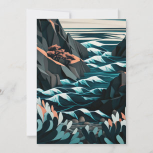 Cartes Pour Fêtes Annuelles Coastal