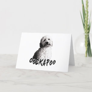 Cartes Pour Fêtes Annuelles Cockapoo