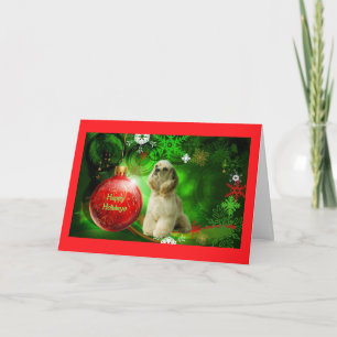Cartes Pour Fêtes Annuelles Cocker Spaniel