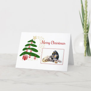 Cartes Pour Fêtes Annuelles Cocker Spaniel anglais