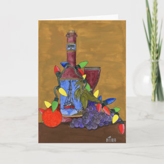 CARTES POUR FÊTES ANNUELLES COCKTAIL DE FRUITS DD095