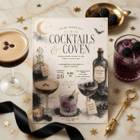 Cocktails & Coven Soirée de Cocktail d'Halloween