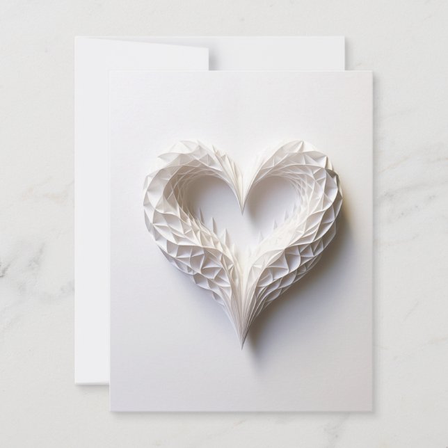 Cartes Pour Fêtes Annuelles Cœur 0044 (Devant)