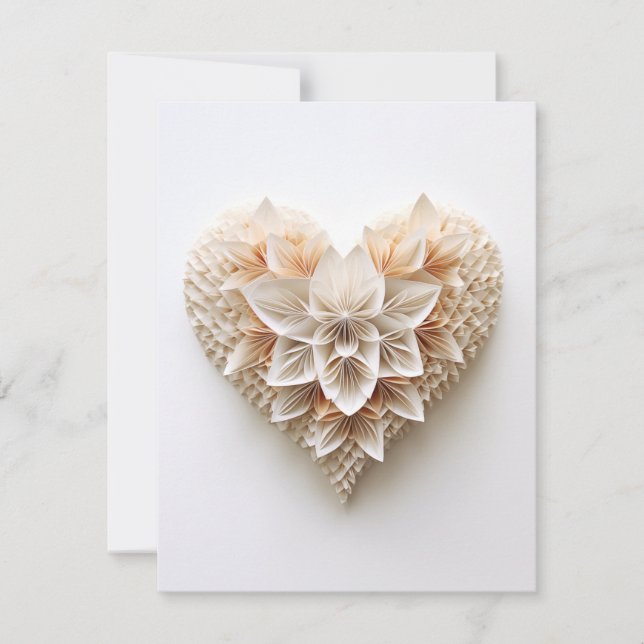 Cartes Pour Fêtes Annuelles Cœur 0048 (Devant)