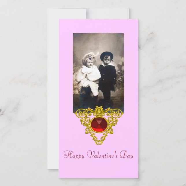 CARTES POUR FÊTES ANNUELLES COEUR CELTIQUE (Devant)