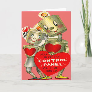 Cartes Pour Fêtes Annuelles Coeur mignon Valentine de lumière de couples de