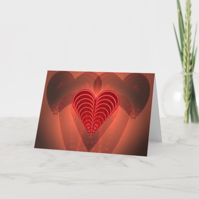 Cartes Pour Fêtes Annuelles Coeur sacré II (Devant)