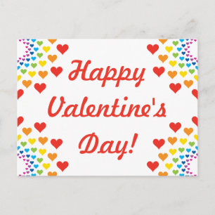 Cartes Pour Fêtes Annuelles Cœurs autour de cœurs - Joyuse Saint-Valentin !