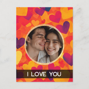 Cartes Pour Fêtes Annuelles Coeurs de bulles