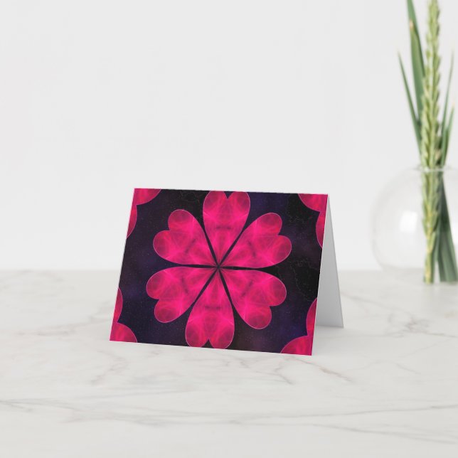 Cartes Pour Fêtes Annuelles Coeurs de Valentine ! (Devant)