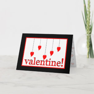 Cartes Pour Fêtes Annuelles Coeurs de Valentines