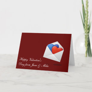 Cartes Pour Fêtes Annuelles Coeurs et cupidons