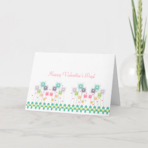 Cartes Pour Fêtes Annuelles Coeurs et Dandelions Valentine