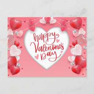 Cartes Pour Fêtes Annuelles Coeurs et décorations Heureuses Saintes-Valentin