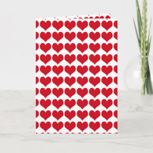 Cartes Pour Fêtes Annuelles Coeurs rouges ~ Saint-Valentin